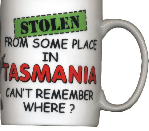 Coffee Mug Stolen From Tasmania
