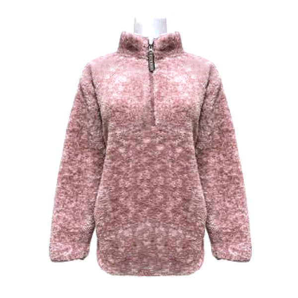 Ladies Super Soft Sherpa 1/4 Zip