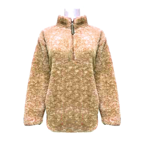 Ladies Super Soft Sherpa 1/4 Zip