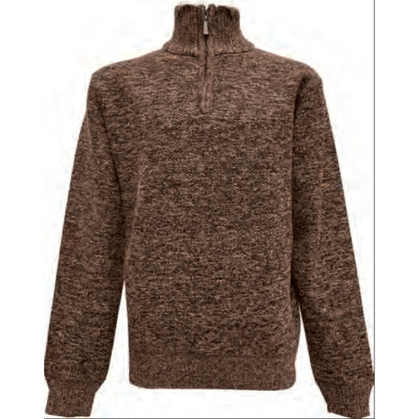 Sweater Knit Lined Pullover - Mens