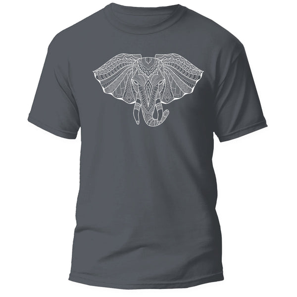 Tribal Elephant - Adult Cotton Tee