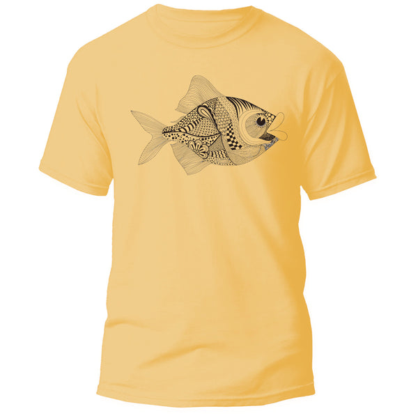 Tribal Fish - Adult Cotton Tee