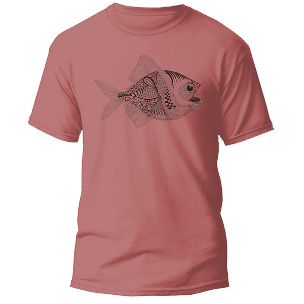 Tribal Fish - Adult Cotton Tee