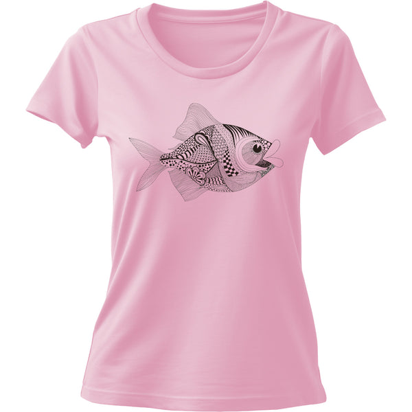 Tribal Fish - Ladies Cotton Tee
