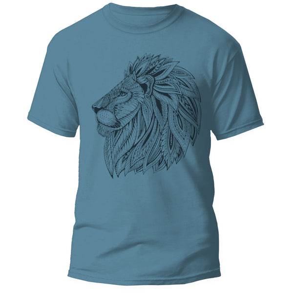 Tribal Lion - Adult Cotton Tee
