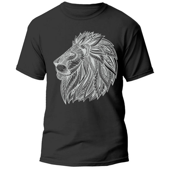 Tribal Lion - Adult Cotton Tee