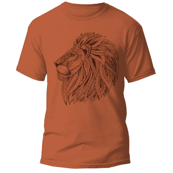 Tribal Lion - Adult Cotton Tee