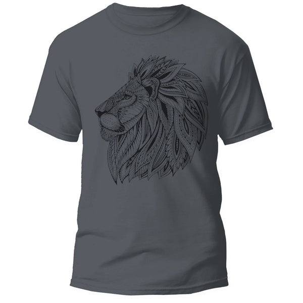 Tribal Lion - Adult Cotton Tee