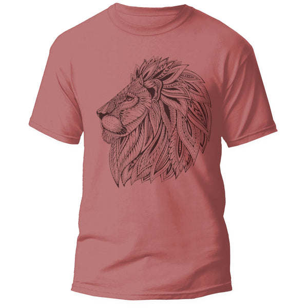 Tribal Lion - Adult Cotton Tee