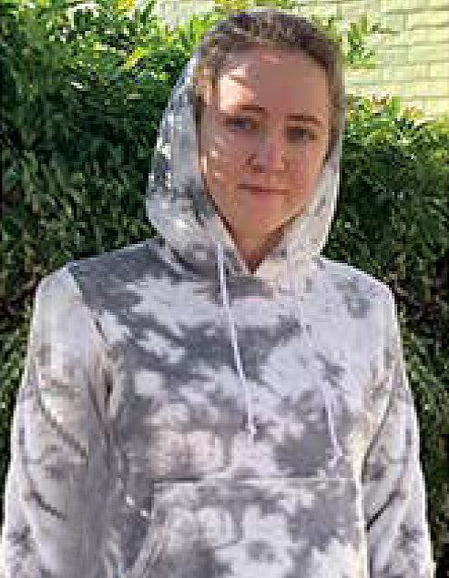 Microfleece Tie Dye Hooded Tunic