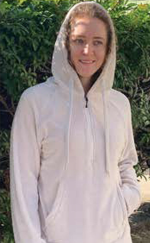 Ladies 1/2 Zip Stretchy Softy Hoodie