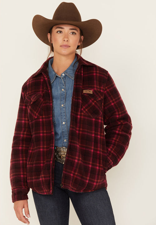 Plaid Fleece Jacket - Mens