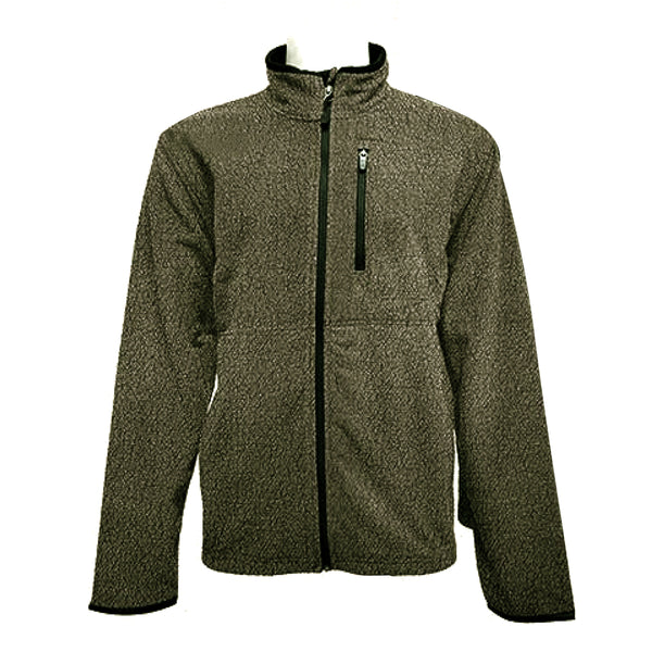 Mens Full Zip Jacket Mid Pile Soft Sherpa