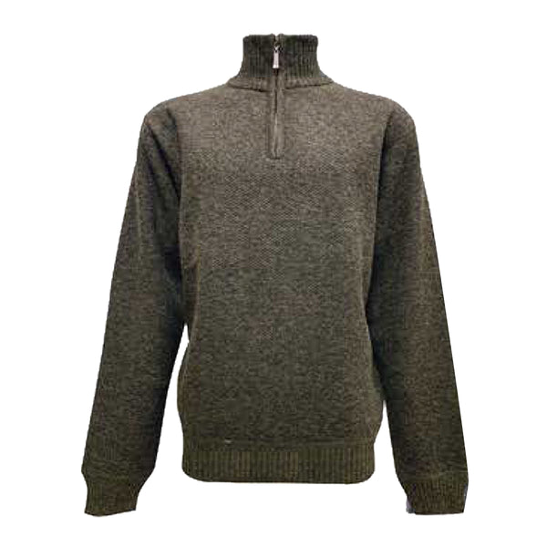 Sweater Knit Lined Pullover - Mens