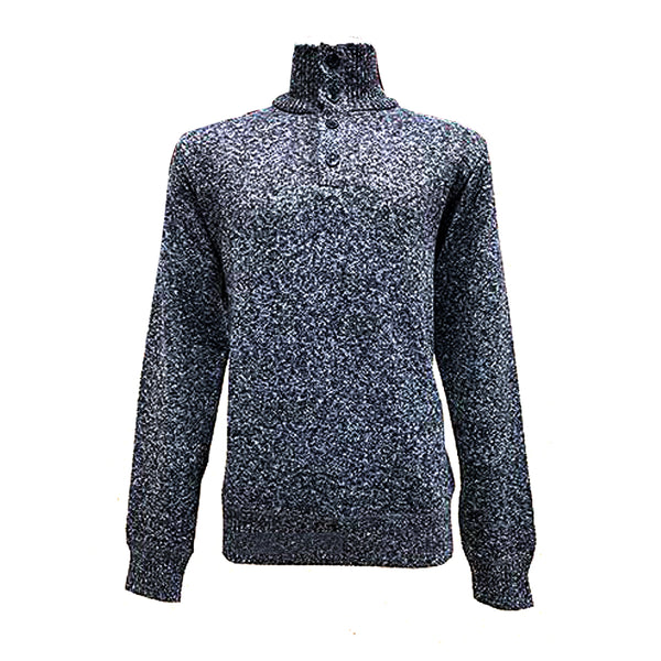 Henley Sweater 1/4 Button