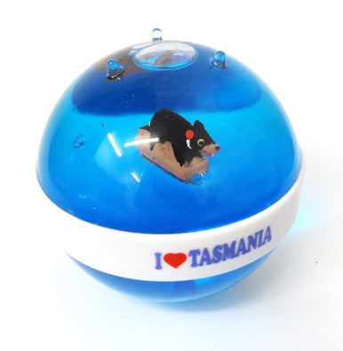 Waterball round - 2 Tasmanian Devils