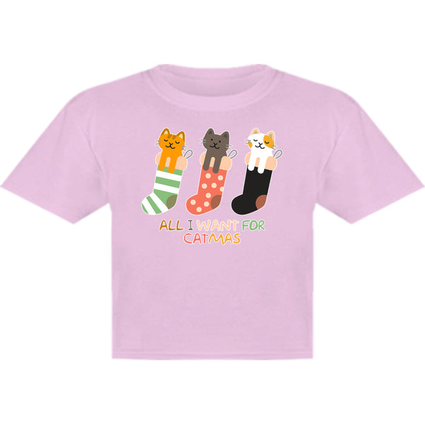 All I Want For Catmas - Youth & Infant Tee