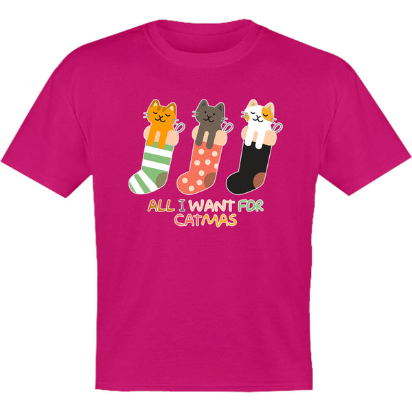 All I Want For Catmas - Youth & Infant Tee