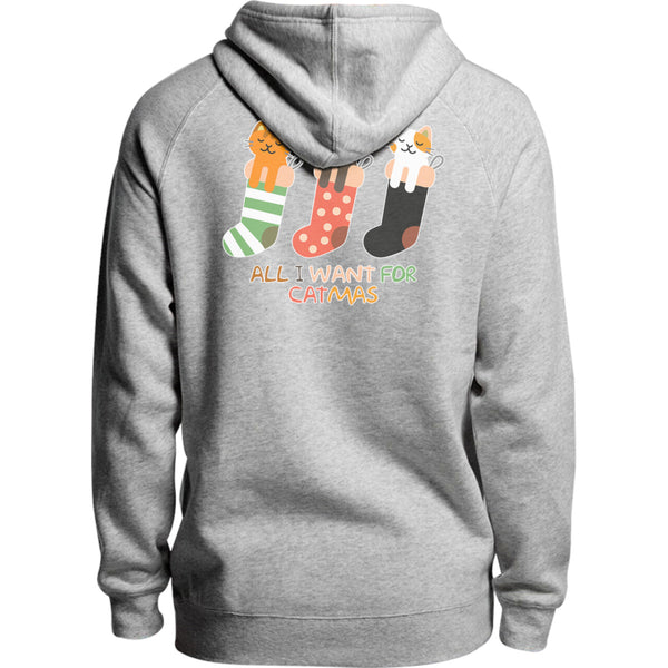 All I Want For Catmas - Unisex Hoodie - Plus Size