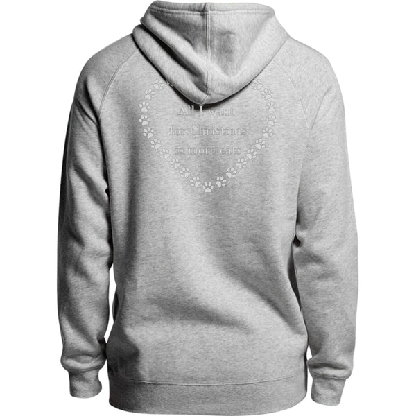 All I Want For Christmas Cats - Unisex Hoodie - Plus Size
