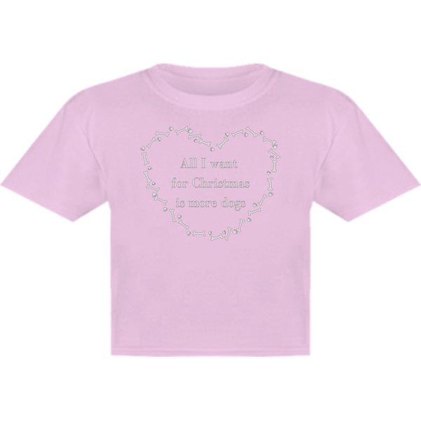All I Want For Christmas Dogs - Youth & Infant Tee