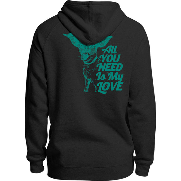 All You Need Is My Love - Unisex Hoodie - Plus Size
