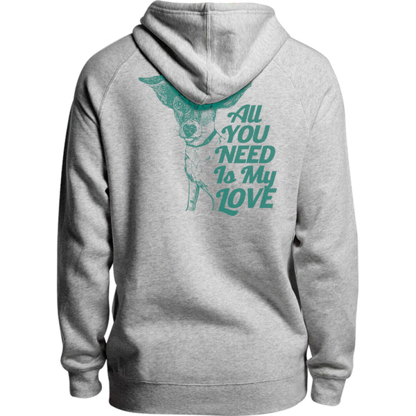 All You Need Is My Love - Unisex Hoodie - Plus Size