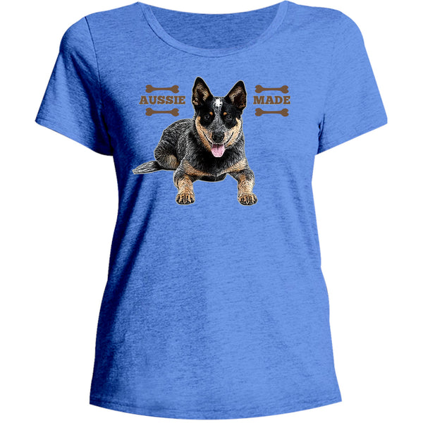Aussie Made - Ladies Relaxed Fit Tee - Graphic Tees Australia