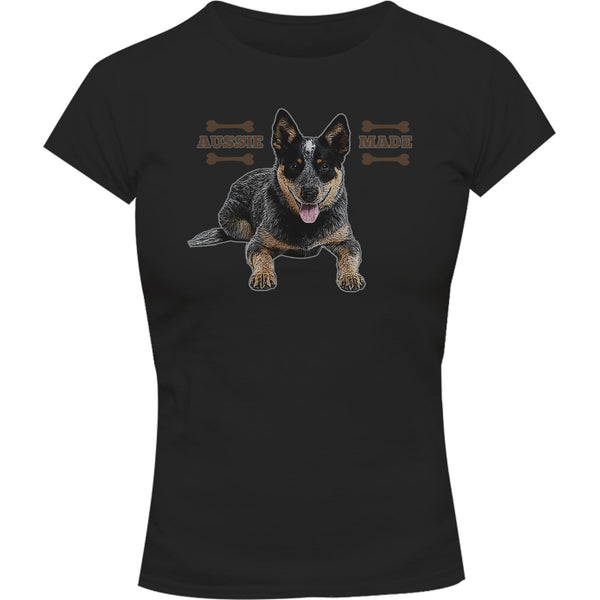 Aussie Made - Ladies Slim Fit Tee - Graphic Tees Australia