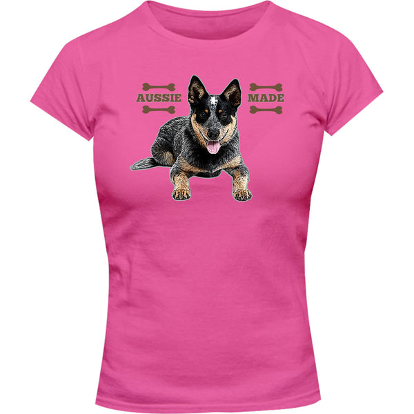 Aussie Made - Ladies Slim Fit Tee - Graphic Tees Australia