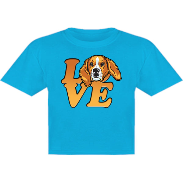 Beagle Love - Youth & Infant Tee - Graphic Tees Australia
