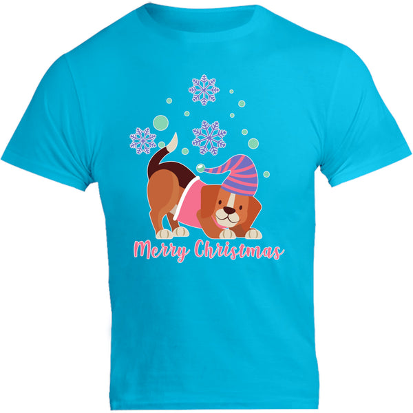 Beagle Merry Christmas - Unisex Tee