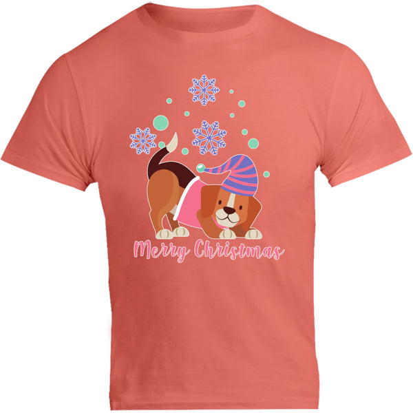 Beagle Merry Christmas - Unisex Tee