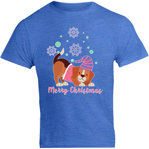 Beagle Merry Christmas - Unisex Tee
