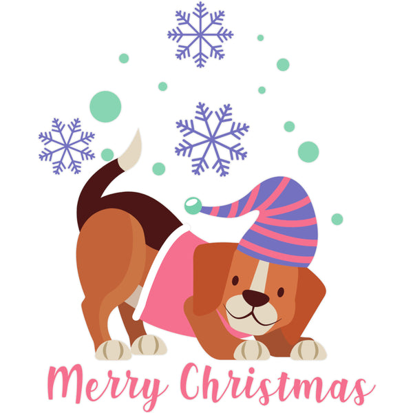Beagle Merry Christmas - Unisex Tee
