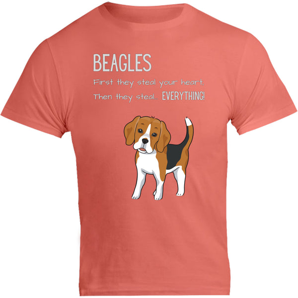 Beagles Steal Everything - Unisex Tee