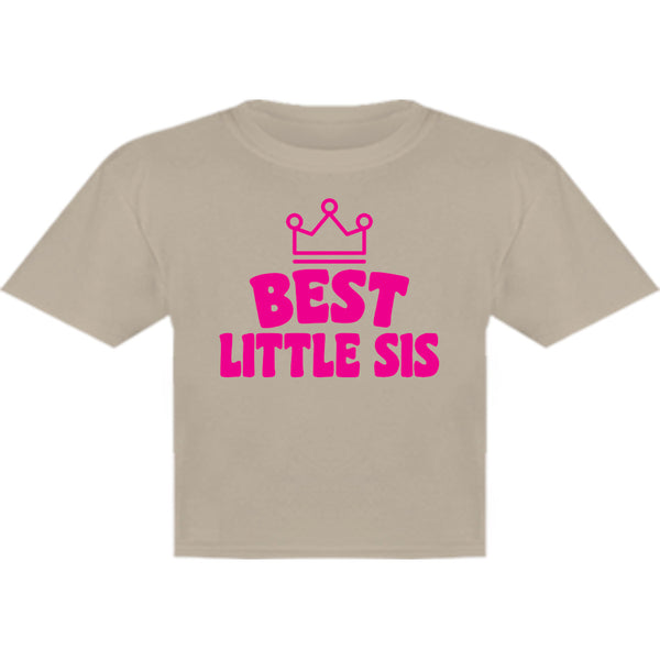 Best Little Sis - Youth & Infant Tee - Graphic Tees Australia