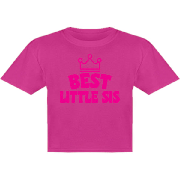 Best Little Sis - Youth & Infant Tee - Graphic Tees Australia
