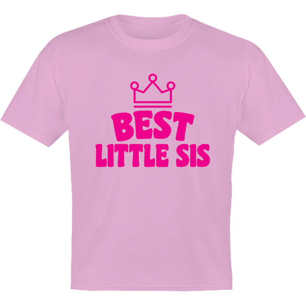 Best Little Sis - Youth & Infant Tee - Graphic Tees Australia