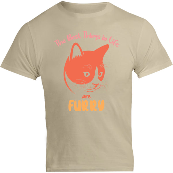 Best Things In Life Are Furry - Unisex Tee - Graphic Tees Australia