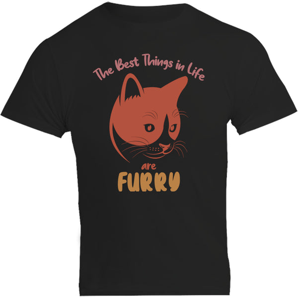 Best Things In Life Are Furry - Unisex Tee - Graphic Tees Australia