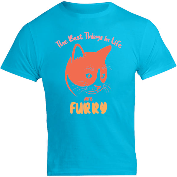 Best Things In Life Are Furry - Unisex Tee - Graphic Tees Australia