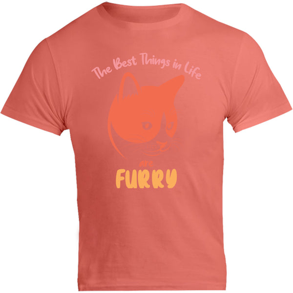 Best Things In Life Are Furry - Unisex Tee - Graphic Tees Australia