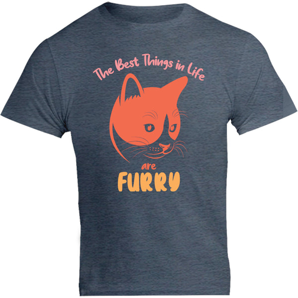 Best Things In Life Are Furry - Unisex Tee - Graphic Tees Australia