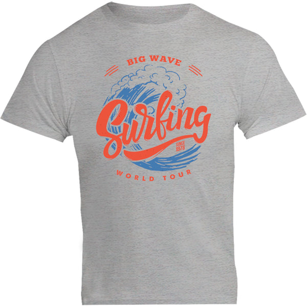 Big Wave Surfing - Unisex Tee - Plus Size