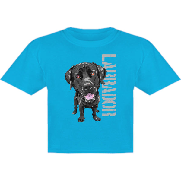 Black Labrador - Youth & Infant Tee - Graphic Tees Australia