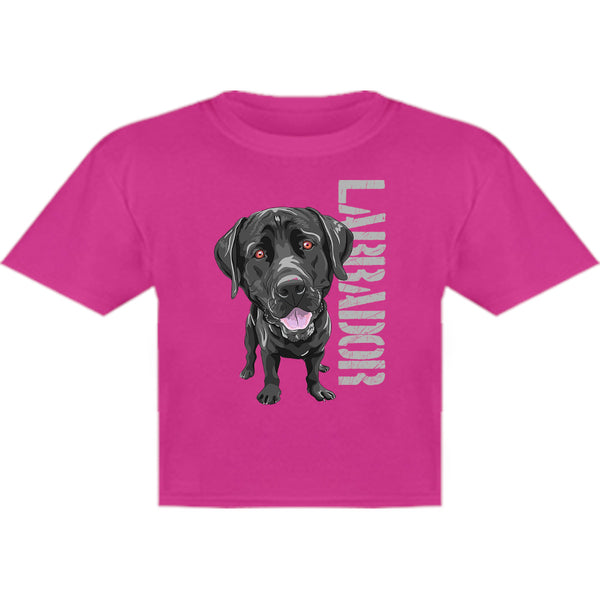 Black Labrador - Youth & Infant Tee - Graphic Tees Australia