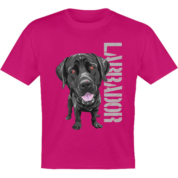 Black Labrador - Youth & Infant Tee - Graphic Tees Australia