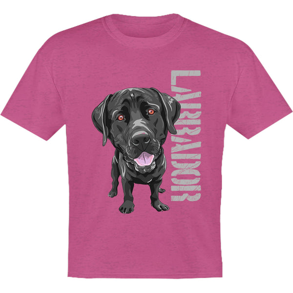 Black Labrador - Youth & Infant Tee - Graphic Tees Australia