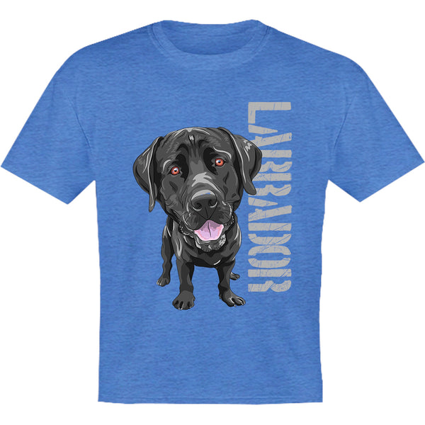 Black Labrador - Youth & Infant Tee - Graphic Tees Australia